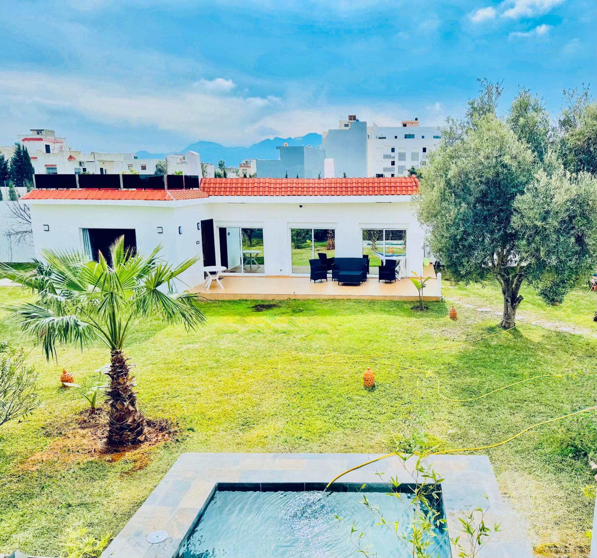 Central Villa With Pool Garden 5Km Sea Cabo Tétouan Zewnętrze zdjęcie